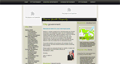 Desktop Screenshot of cityofmadisonil.com